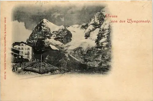 Gruss von der Wengernalp -232964