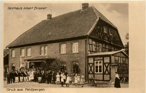 Gruss aus Feldbergen - Söhlde - Gasthaus Albert Bremer -236378