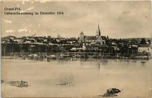 Grand-Pre - Überschwemmung 1914 - Feldpost -236756