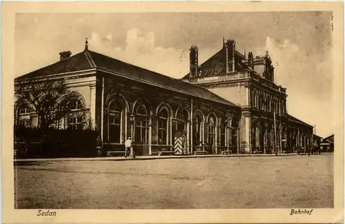 Sedan - Bahnhof - Feldpost -236282