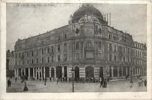 Lille - L Hotel des Postes - Feldpost -236776
