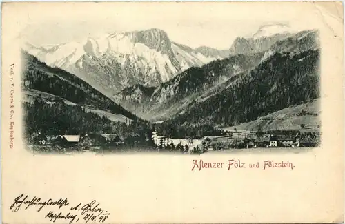 Aflenz/Steiermark - Aflenzer Fölz und Fölzstein -306892