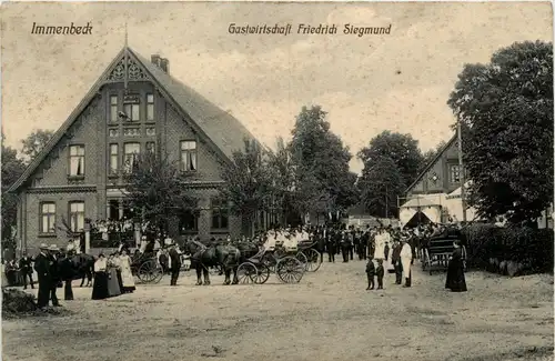 Immenbek bei Buxtehude - Gastwirtschaft von Friedrich Sigmund -236518