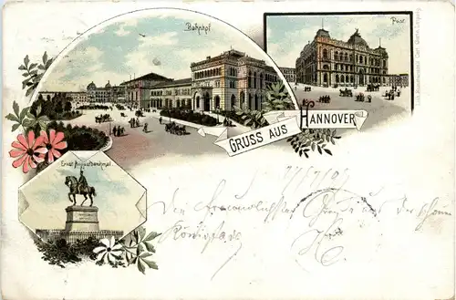 Gruss aus Hannover - Litho -234990