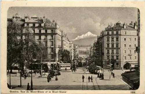 Geneve - Rue du Mont blanc -232622