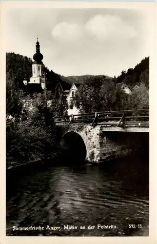 Anger/Steiermark - Sommerfrische Anger, Motiv an der Feistritz -307240