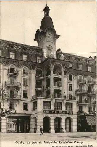 Ouchy - La gare du funiculaire -232758