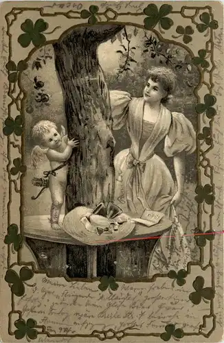 Frau mit Amor -236954