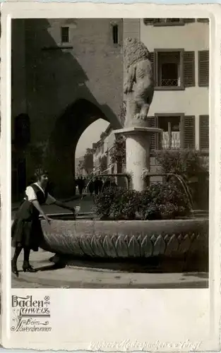 Baden - Löwenbrunnen -232604