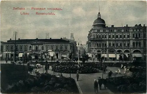 Libau - Rosenplatz -235750