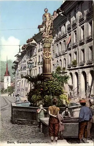 Bern - Gerechtigkeitsbrunnen -232734