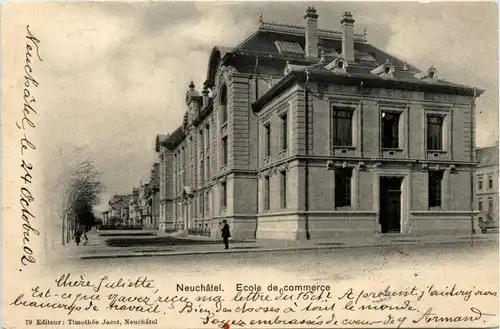 Neuchatel - Ecole de commerce -232612