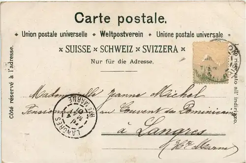 Souvenir de la Suisse - Säntis - Litho -232840