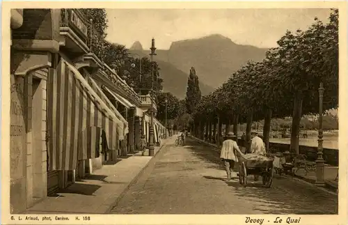 Vevey - Le quai -233134