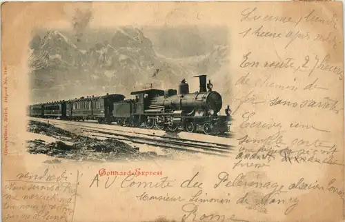 Gotthard Express - Eisenbahn -232790