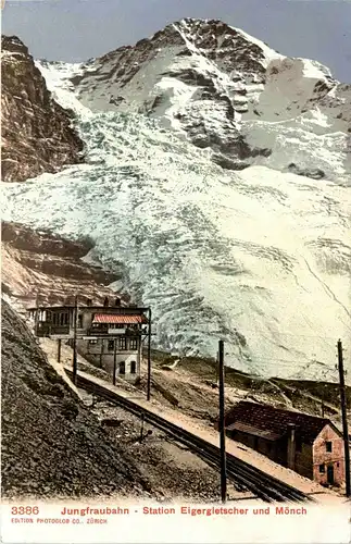 Jungfraubahn - Station Eigergletscher -233170