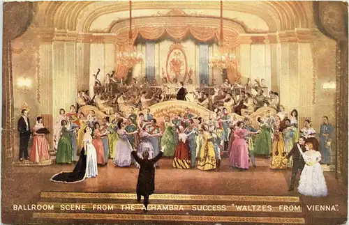 Ballroom scene from the Alhambra Succes Waltzes from Vienna -238108