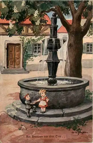 Ad. Hoffmann - Der Brunnen vor dem Tore -237132