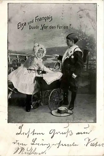 Esla und Francois - Duett Vor den Freien -237662