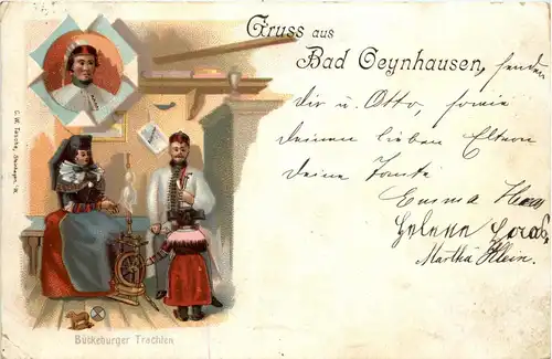Gruss aus Bad Oeynhausen - Litho -238566