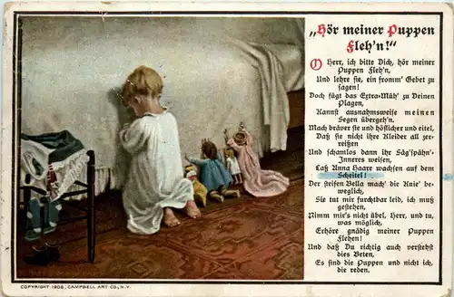 Kind mit Puppen -237604