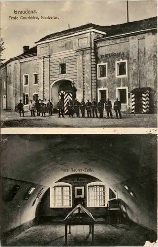 Graudenz - Feste Courbiere -255170