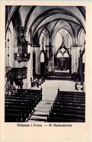 Grimmen in Pommern - St. Marienkirche -255190