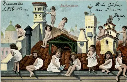 Kinder Dachspatzen -238038