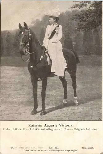 Kaiserin Augusta Victoria -237454