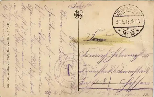 Ostende - Les cabines - Feldpost -238250