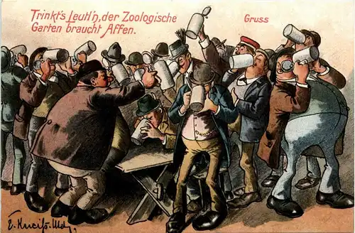 Trinkr Lut der zoo braucht Affen -238278
