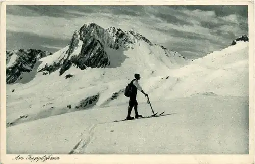 Skifahrer Zugspitze -238188