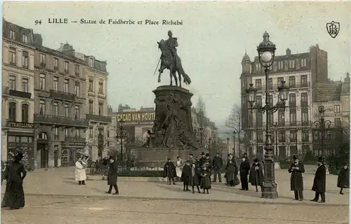 Lille - Statue de Faidherbe -238666