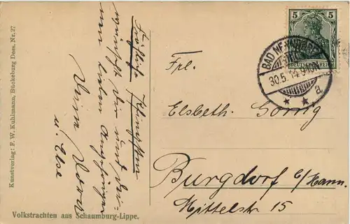 Schaumburg - Lippe Landestracht -238470