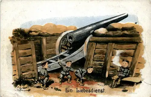 Ein Liebesdienst - Feldpost -237134
