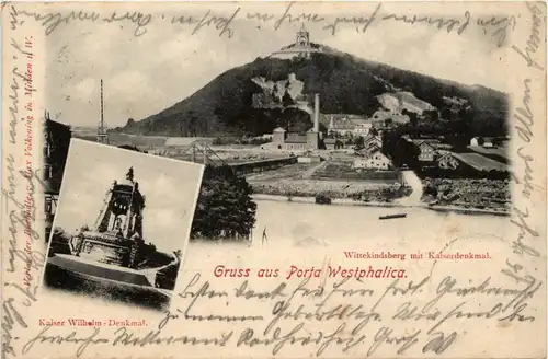 Gruss aus Porta Westfalica -238416