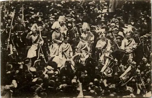 Rückkehr Kaiser Wilhelm von der Parade -237266