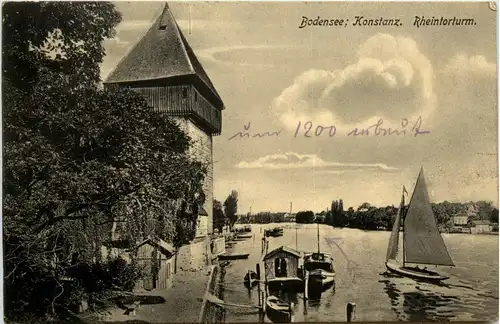 Konstanz - Rheintorturm - Feldpost -239338