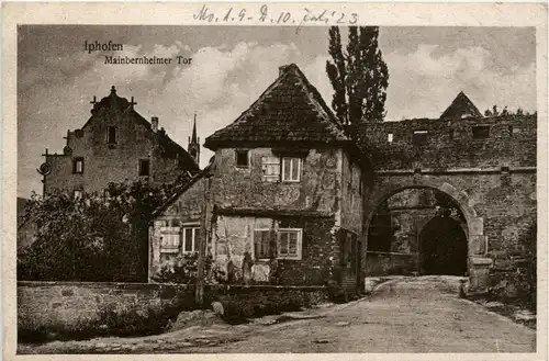 Iphofen - Mainbernheimer Tor -256416