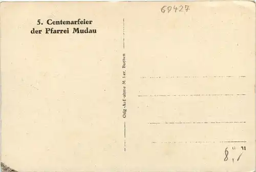 Mudau - 5. Centenarfeier der Pfarrei -238986