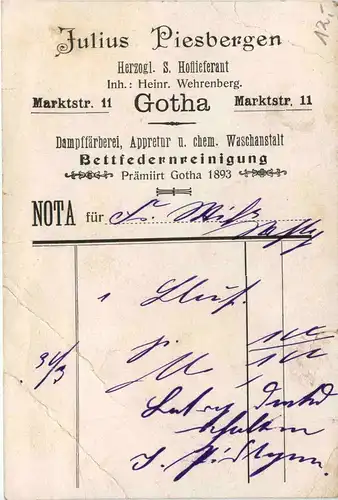 Gotha - Julius Piesbergen -240590