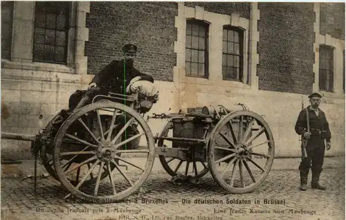 Soldates allemands a Bruxelles -239910