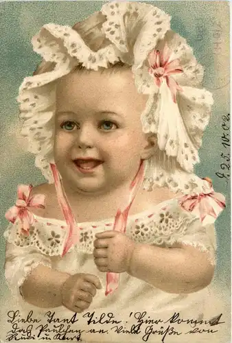 Baby - Prägekarte -237822