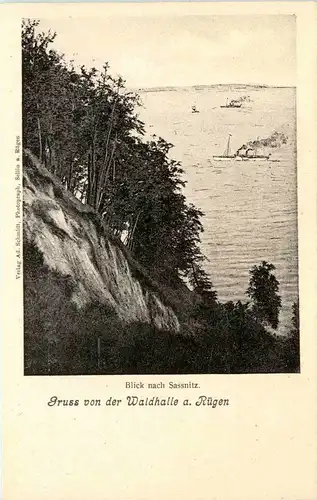 Rügen - Gruss von der Waldhalle -239842