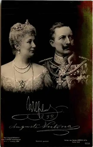 Wilhelm II - Auguste Victoria -240418