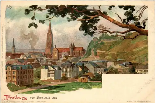 Freiburg - Litho -257388