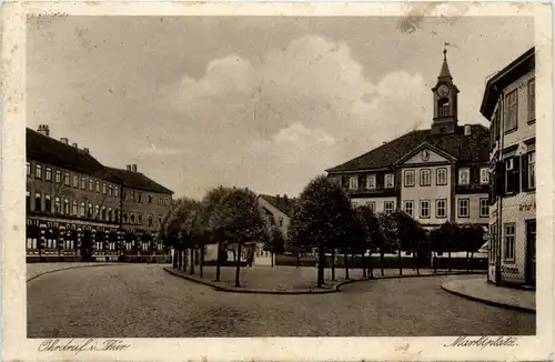 Ohrdruf in Thüringen - Marktplatz -257518