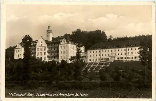 Mallersdorf - Sanatorium und Altersheim -240242