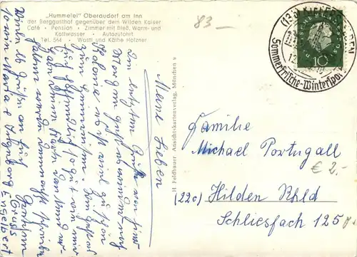 Oberaudorf am Inn - Hummelei -240882