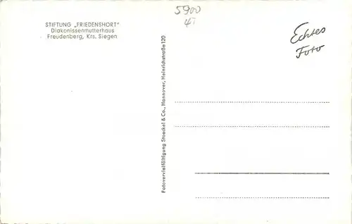 Freudenberg - Krs. Siegen - Stiftung Friedenshorst -241038